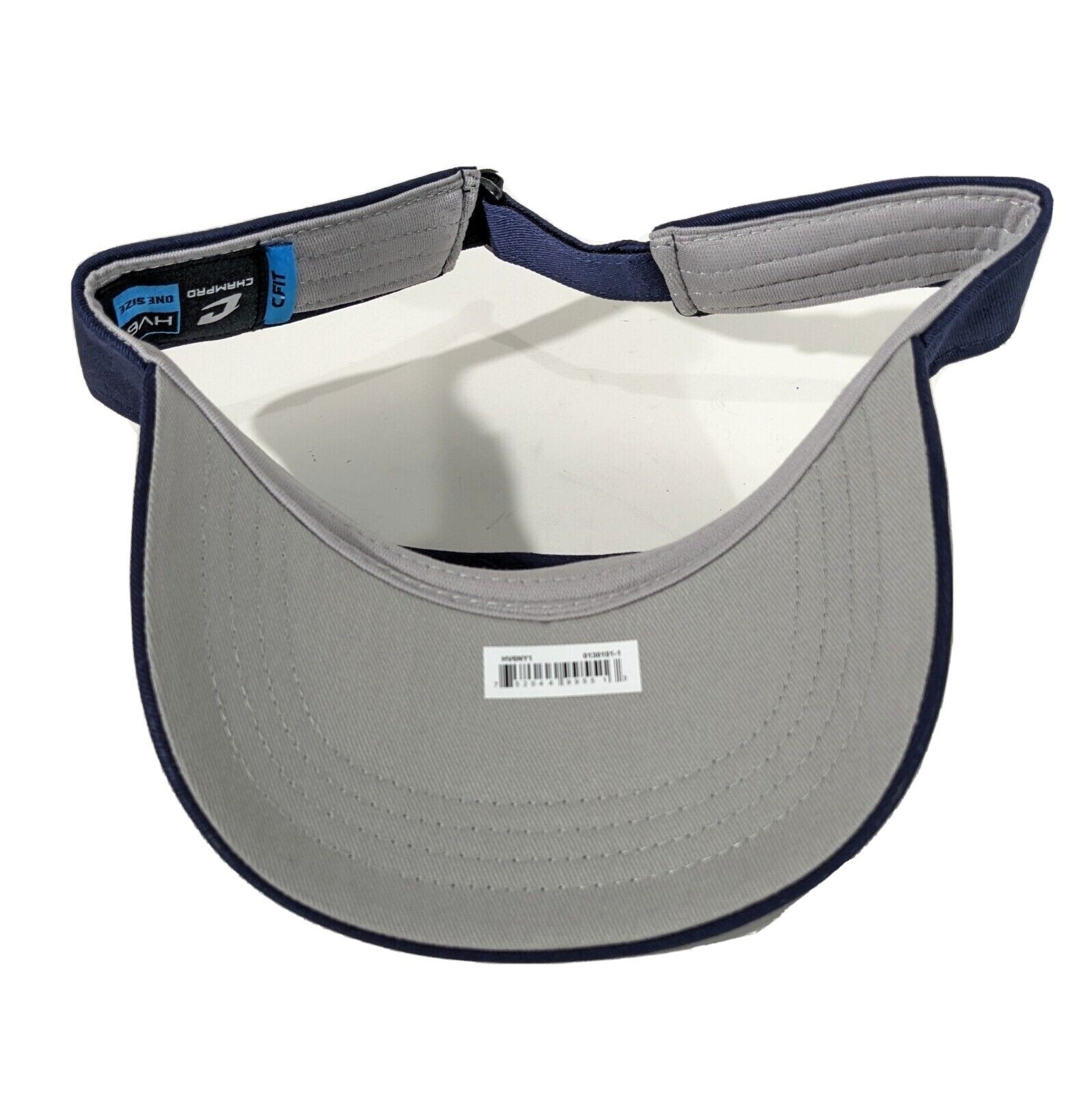 Navy Blue Visor with F Logo Strapback One Size Fits Most