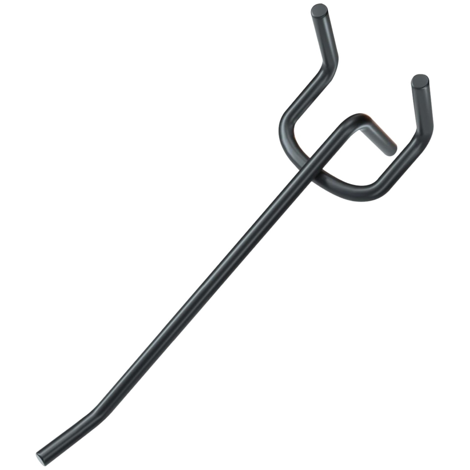 Traditional Style Pegboard Accessories - 100 Hooks, Black