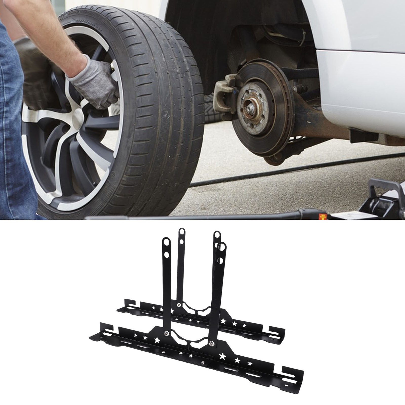 2 Sets Heavy Duty Wheel Alignment Tool Plate For Car Front End Alignment
