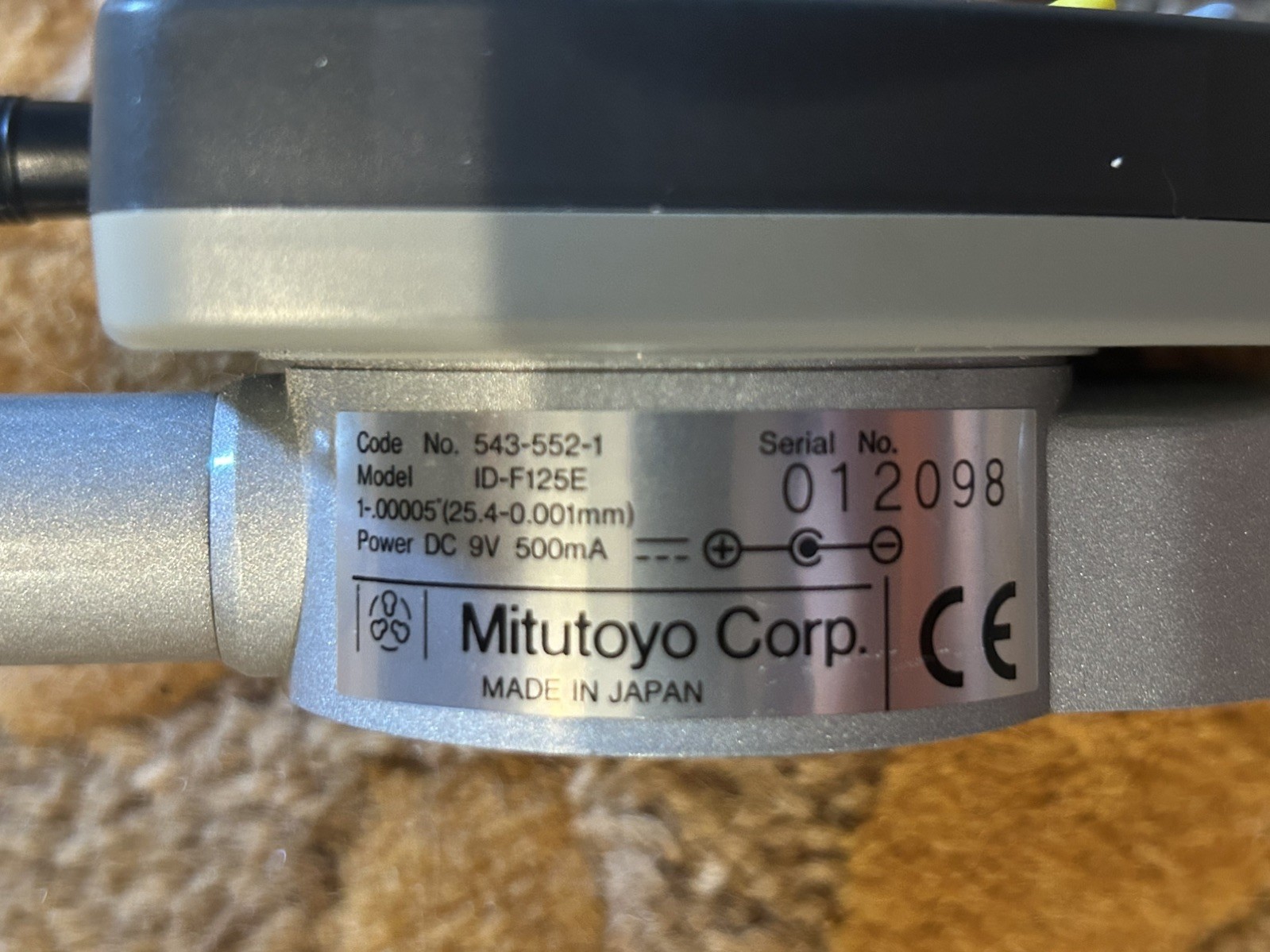 MITUTOYO DIGIMATIC INDICATORS WITH Weighted Stand