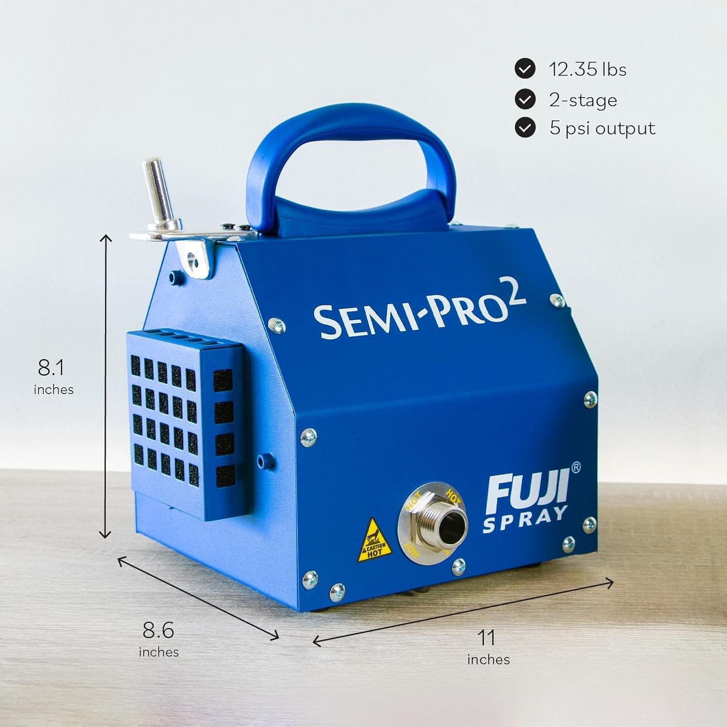 Fuji Spray 2203G Semi-PRO 2 Gravity HVLP Spray System