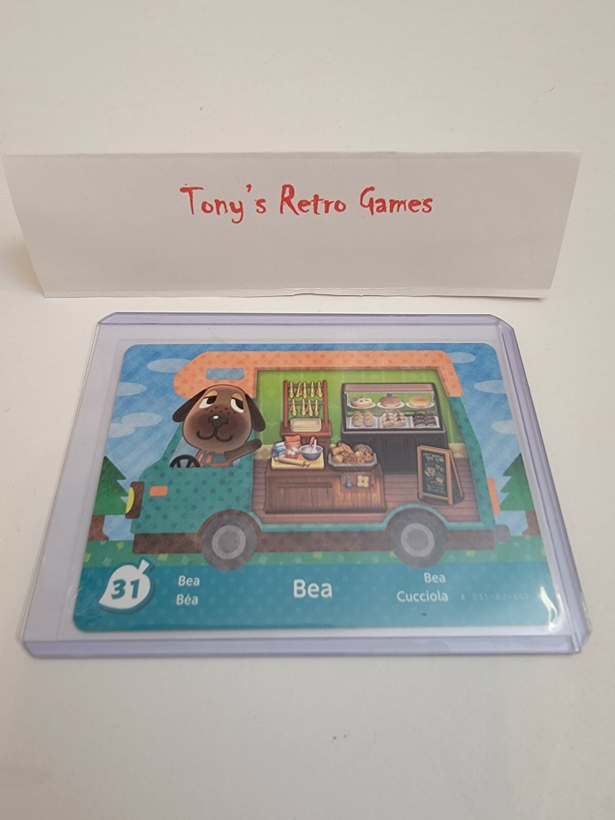 !SUPER SALE! *EUROPEAN* 31 BEA WELCOME HOME NINTENDO ANIMAL CROSSING RV AMIIBO!!