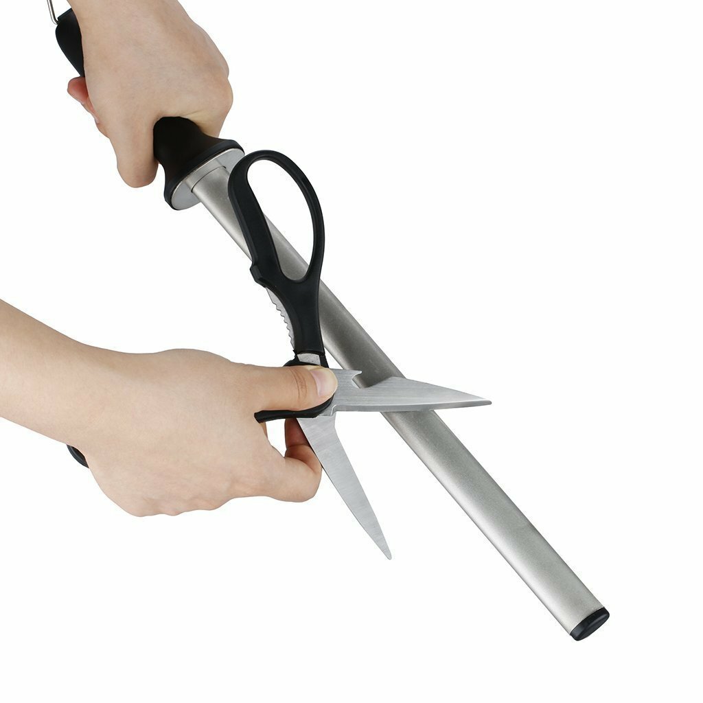 10 Inch Kitchen Sharpening Rod Knife Sharpener Rod Durable Sharpening Tool New