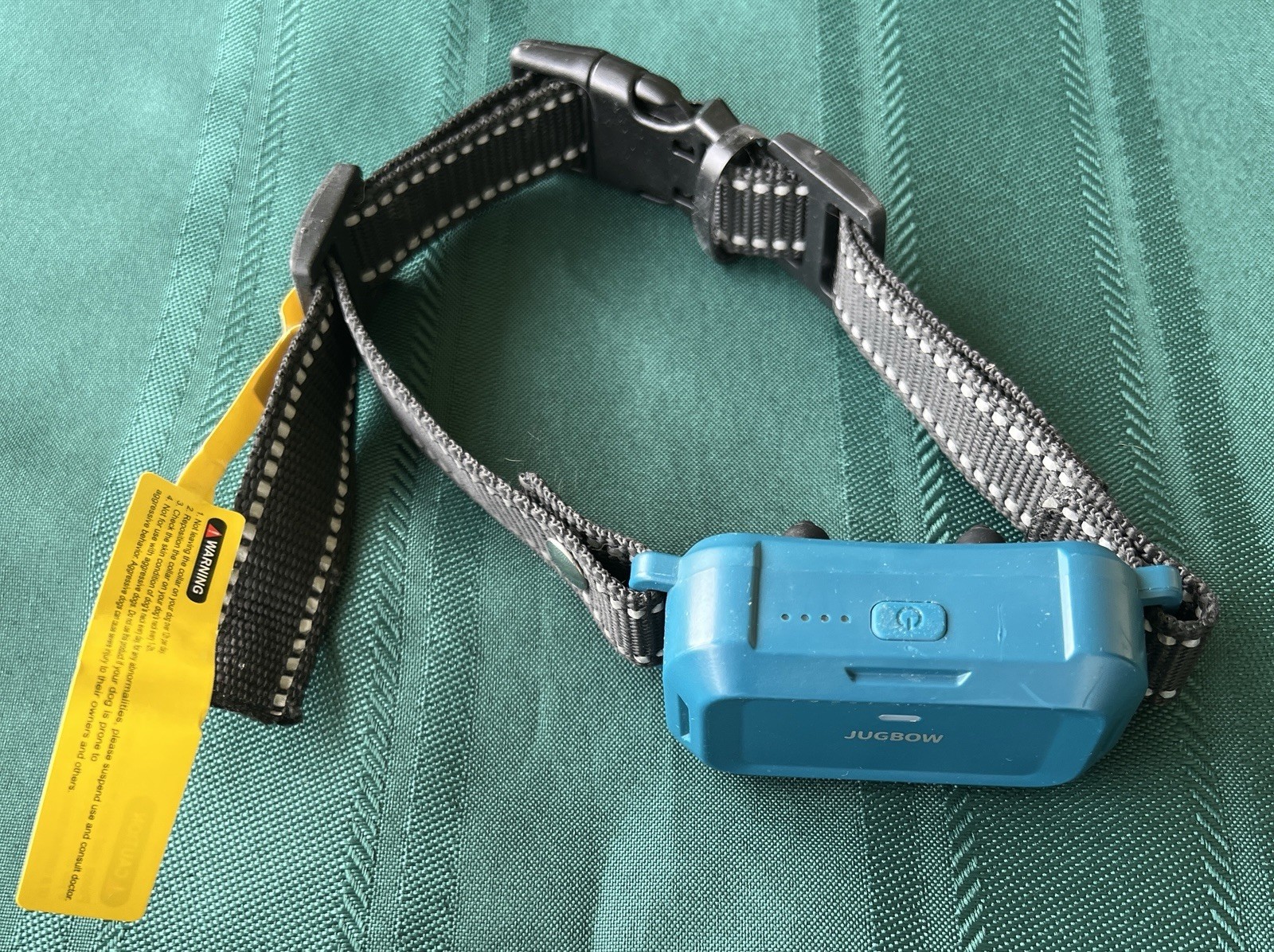 JUGBOW DT-68 Dog Training Bark Collar Rechargable Vibration Sound MISSING REMOTE