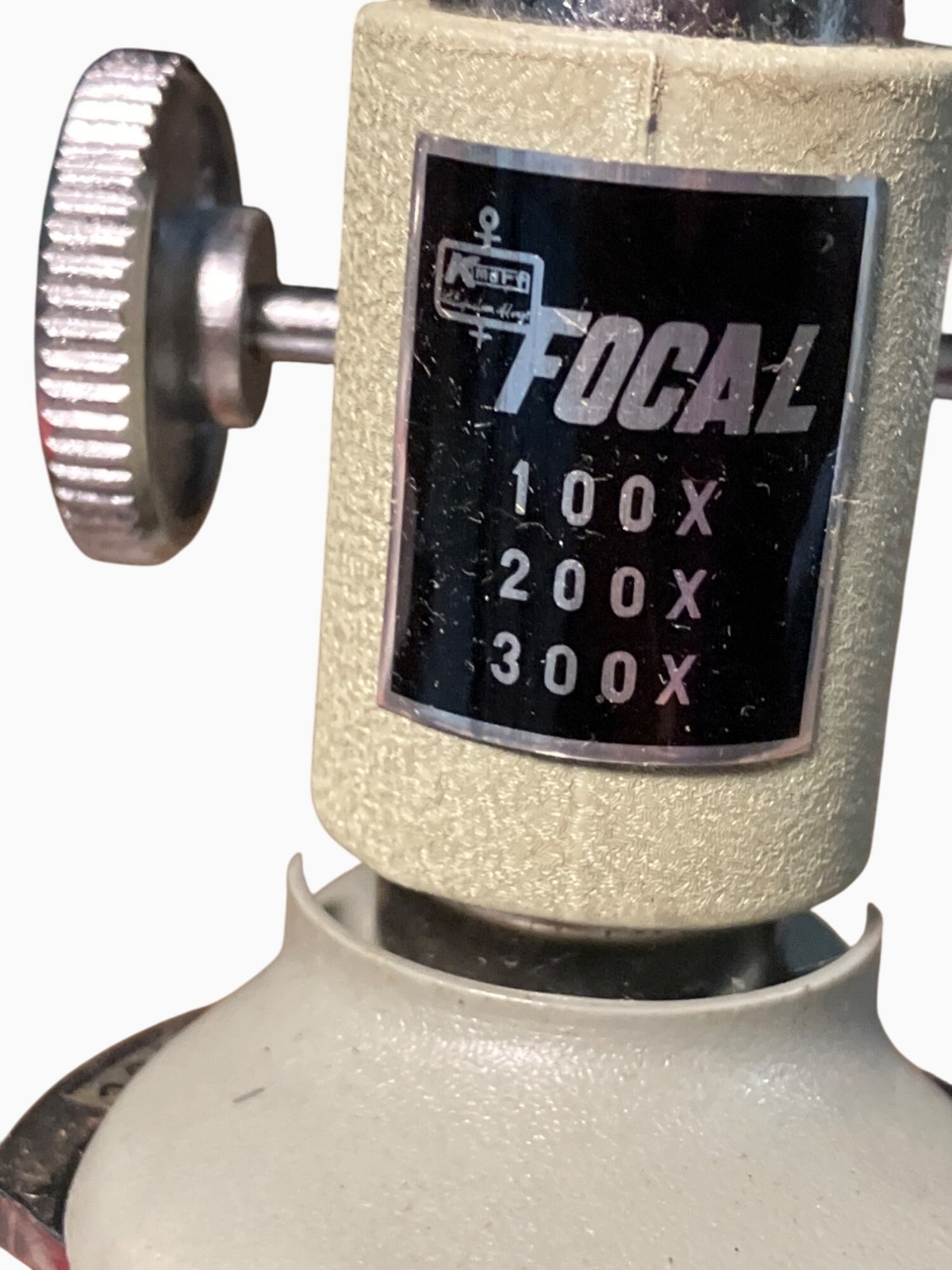 Focal Precision Made Microscope Set With Slides & Accessories Vintage