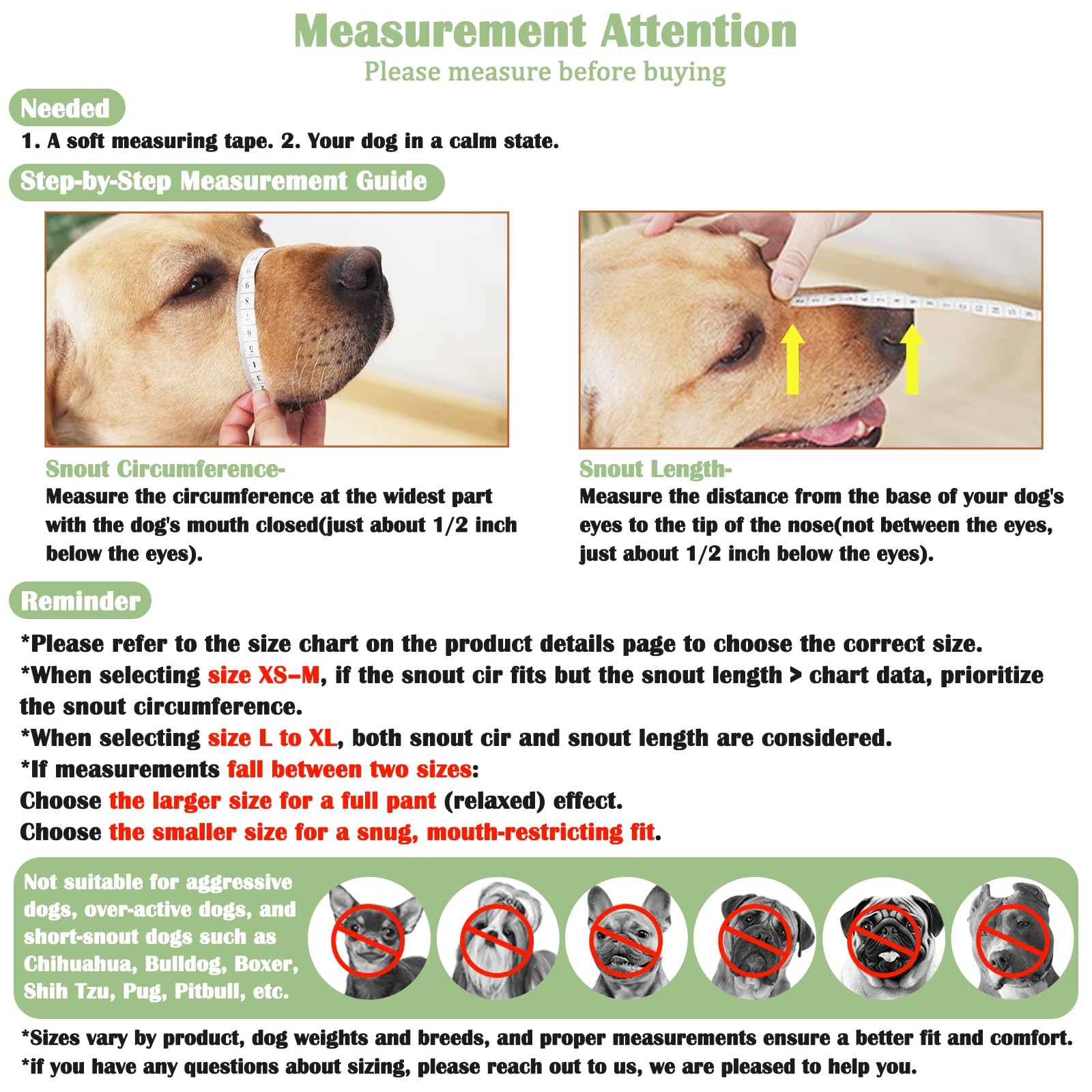 Mayerzon Dog Muzzle, Soft Mesh Muzzle for L [Snout Cir: 11"-12¼"], Black