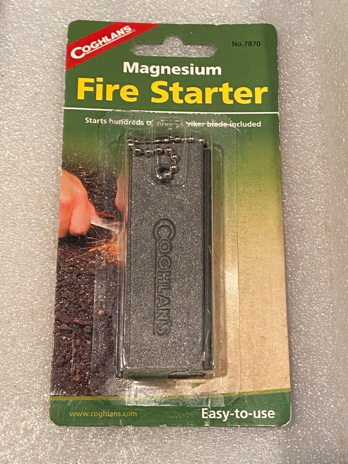 Coghlan's Magnesium Fire Starter No 7870 *NEW* BT5