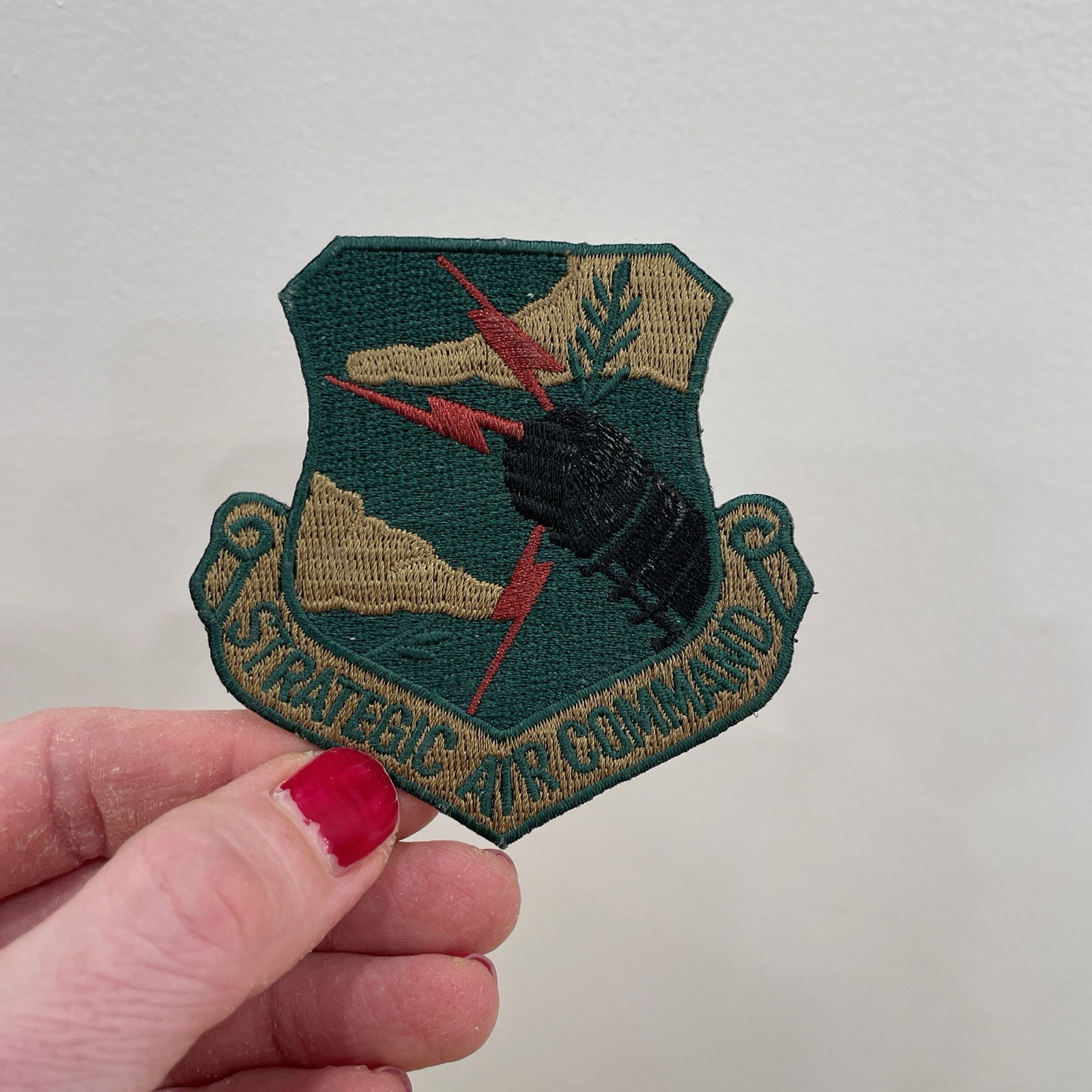 Strategic Air Command Iron On Patch