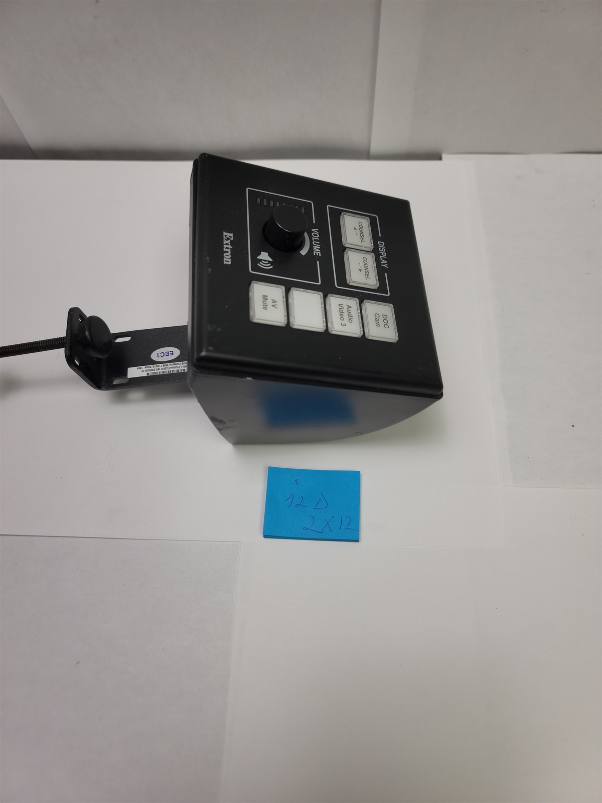 Extron MLC Plus 100 Controller w/ Surface Mount Enclosure & Edge Mount
