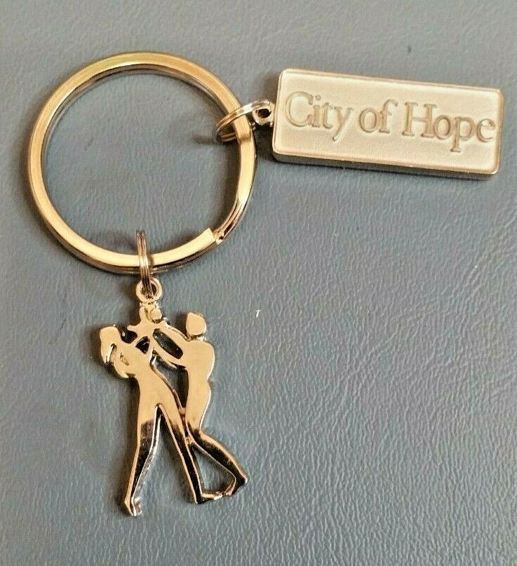 VINTAGE City of Hope Advertising / Souvenir Metal Keychain   New Old Stock