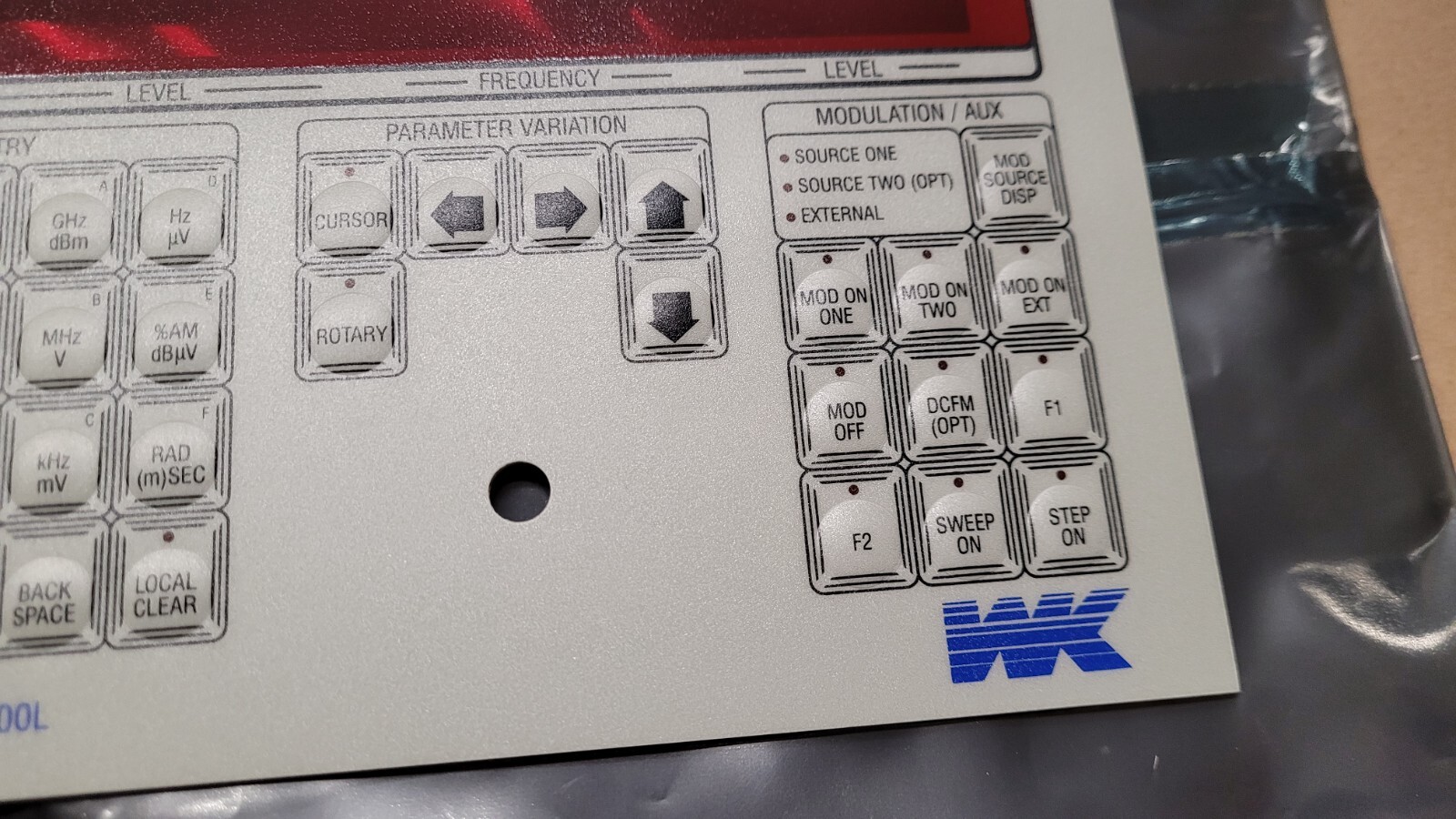 Wayne Kerr PSG2400L Synthesized Signal Generator Panel No.1