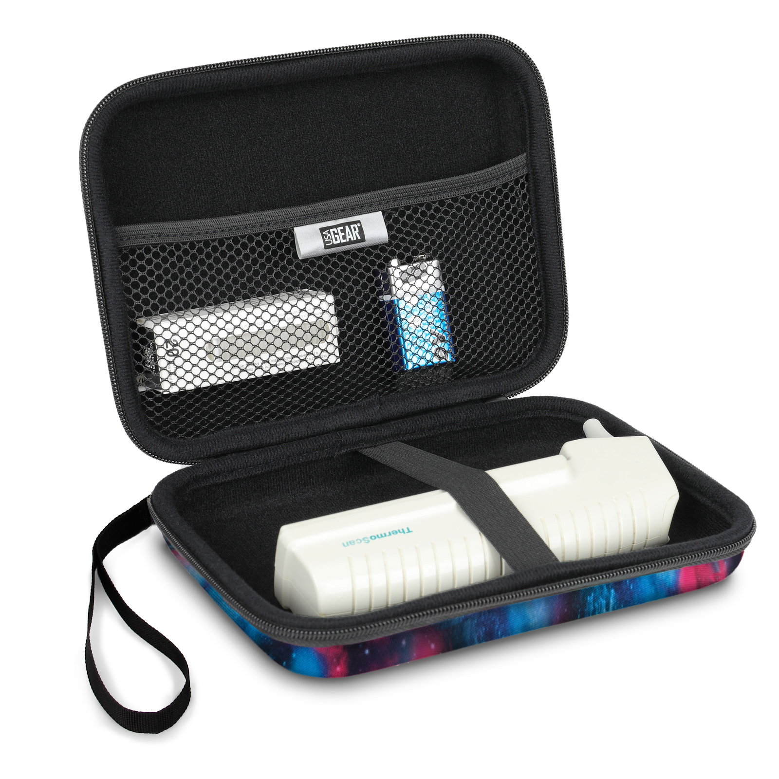 Forehead Thermometer Case with Protective Hard Shell Exterior