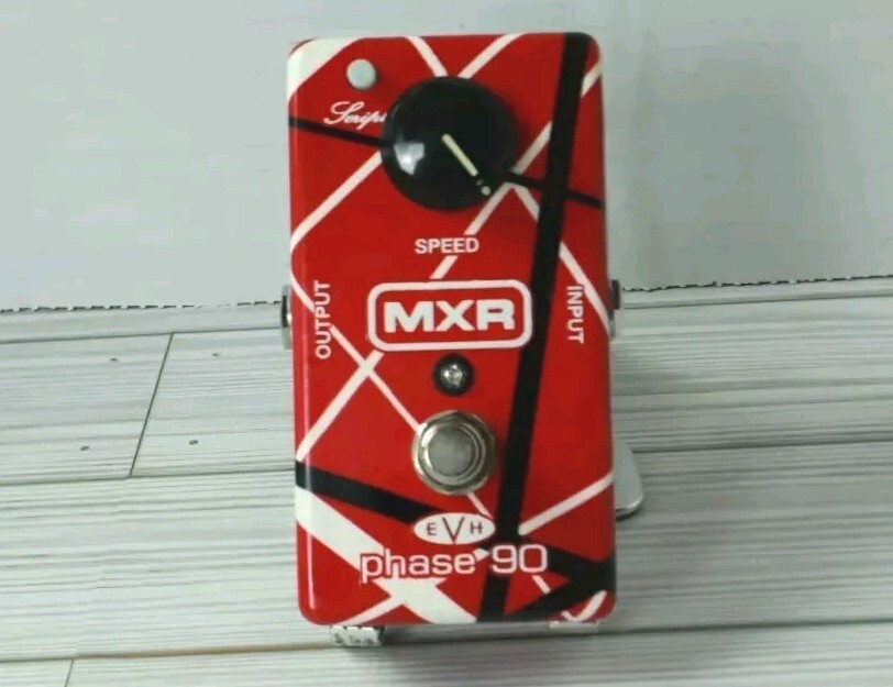 Used MXR EVH90 Phase 90 Eddie Van Halen Red Phaser Guitar Effects Pedal Dunlop
