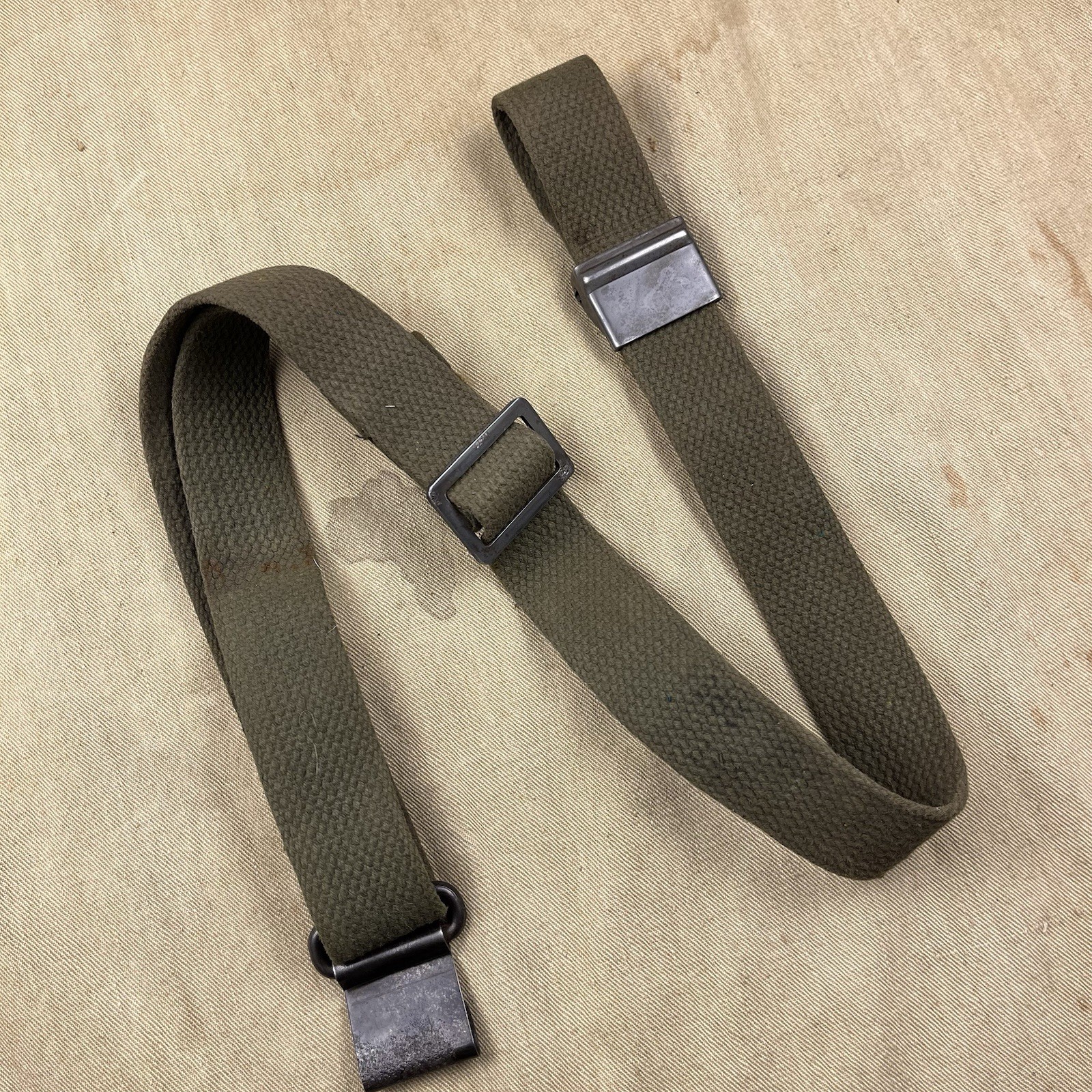 Used Post WWII 1950s Korean War US M1 Garand Military Rifle Sling Used F