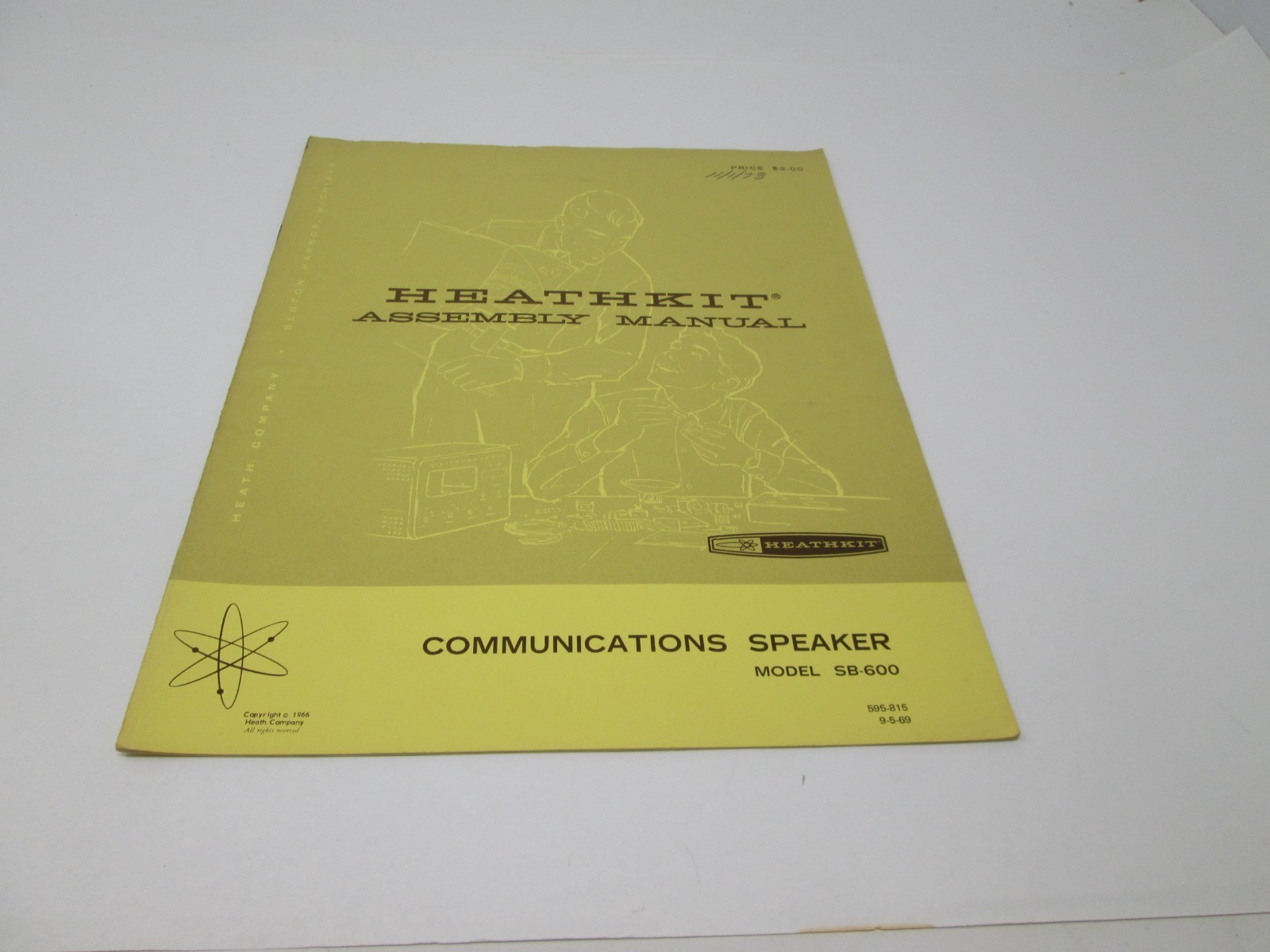 Heathkit Manual  Communications Speaker SB-600