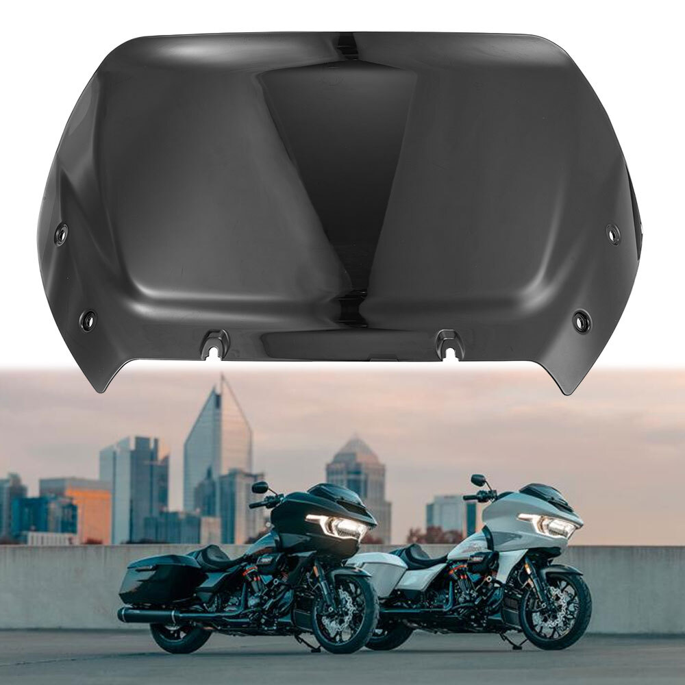 Plastic 10'' Windshield Windscreen Fits For Harley Road Glide FLTRX 2024-2025