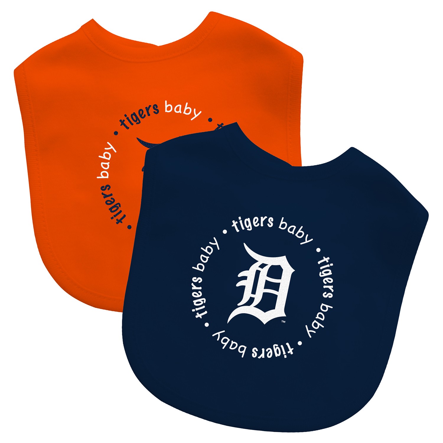 BabyFanatic - Detroit Tigers - Officially Licensed MLB Baby Bibs 2-Pack