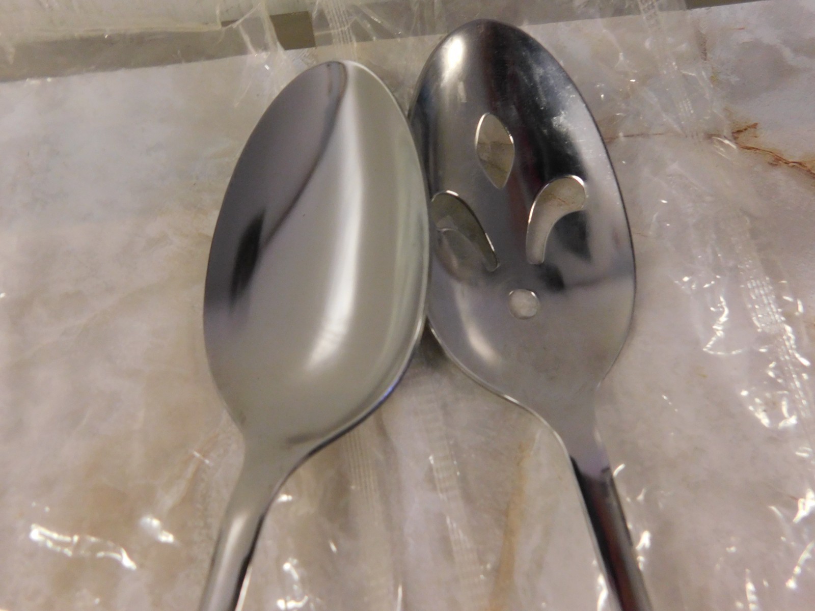 Oneida Ltd Wm Rogers Stainless Flatware FRIENDSHIP pattern Serving Spoons Set