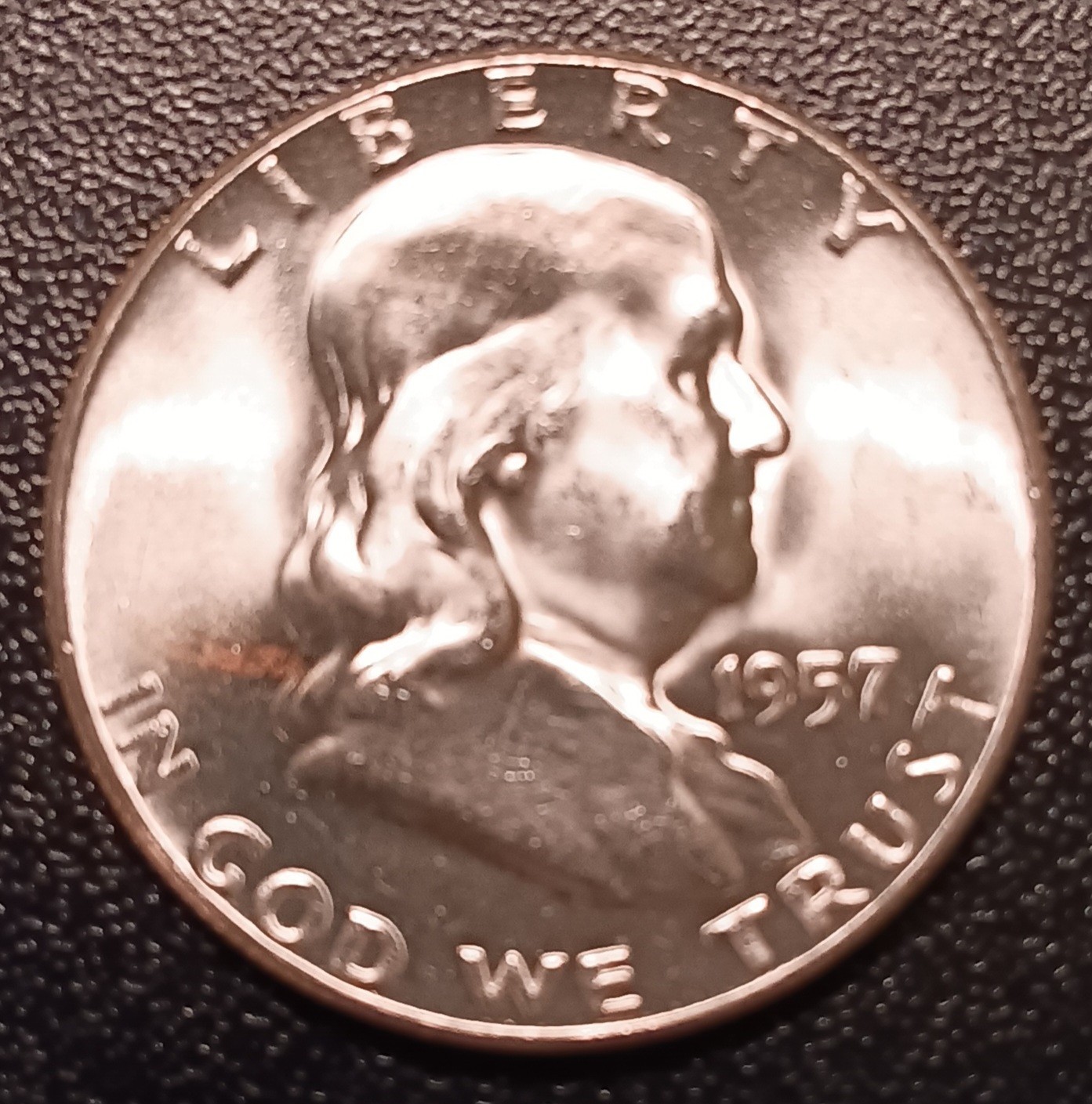 1957 Franklin Half Dollar BU