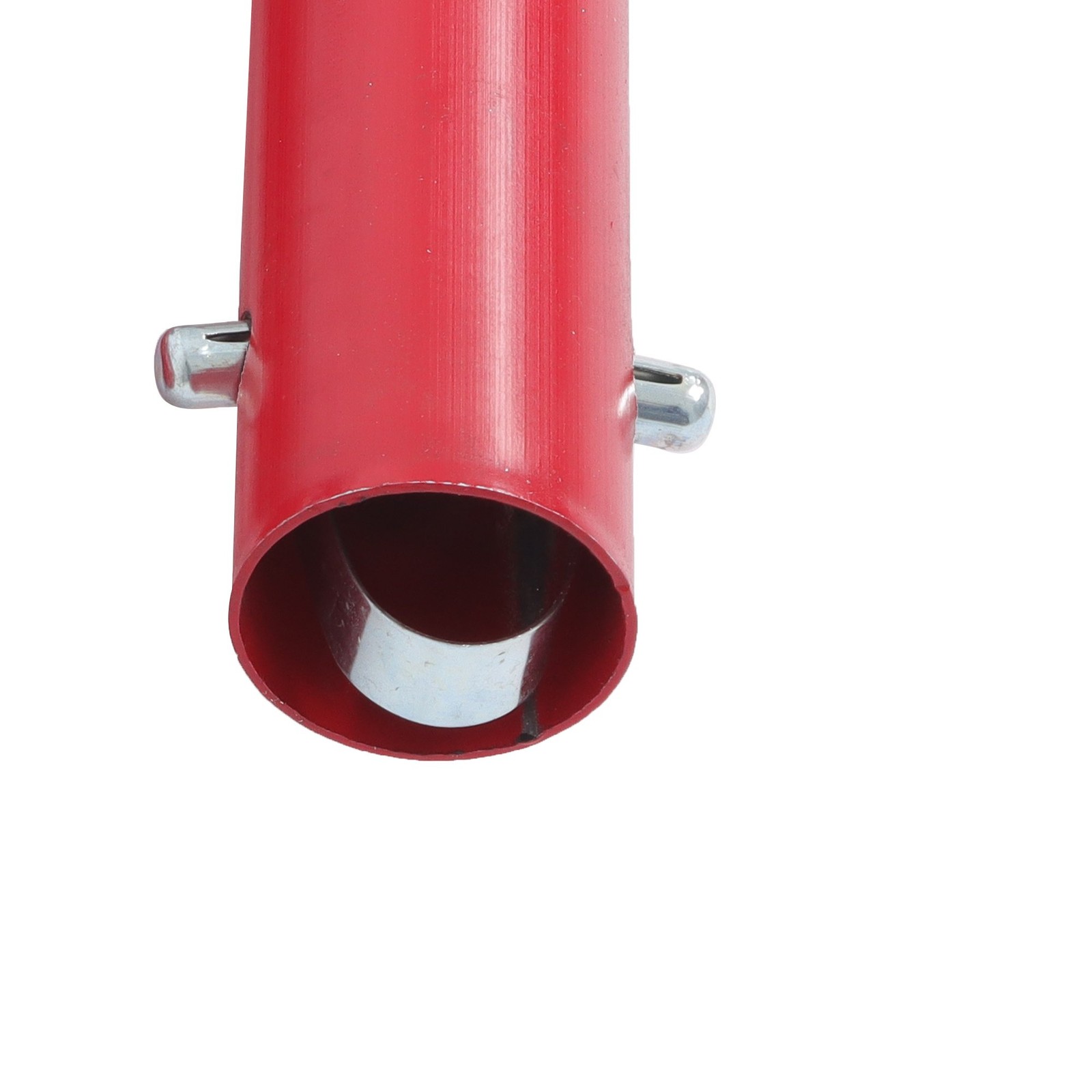 Large Red 48 X 8 " Concrete Bull Float With 4 Rods For Storage Box