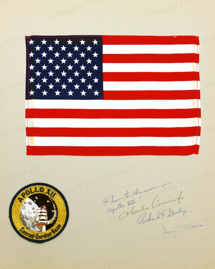 8x10 Print NASA Apollo 12 Charles Conrad Jr. Richard F. Gordon Jr. Alan L. Bean