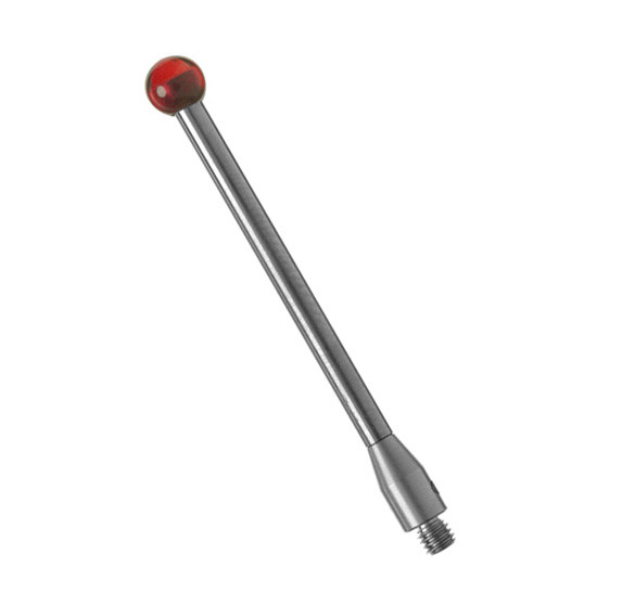 CMM Touch Probe M3 Thread Probe Stylus 5mm Ruby Ball Tips 40mm Long A-5003-0062
