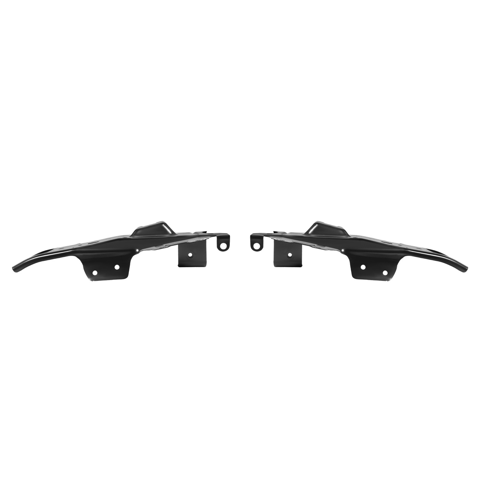 Front Driver&Passenger Side Pair Bumper Impact Bracket For 19-22 Silverado 1500