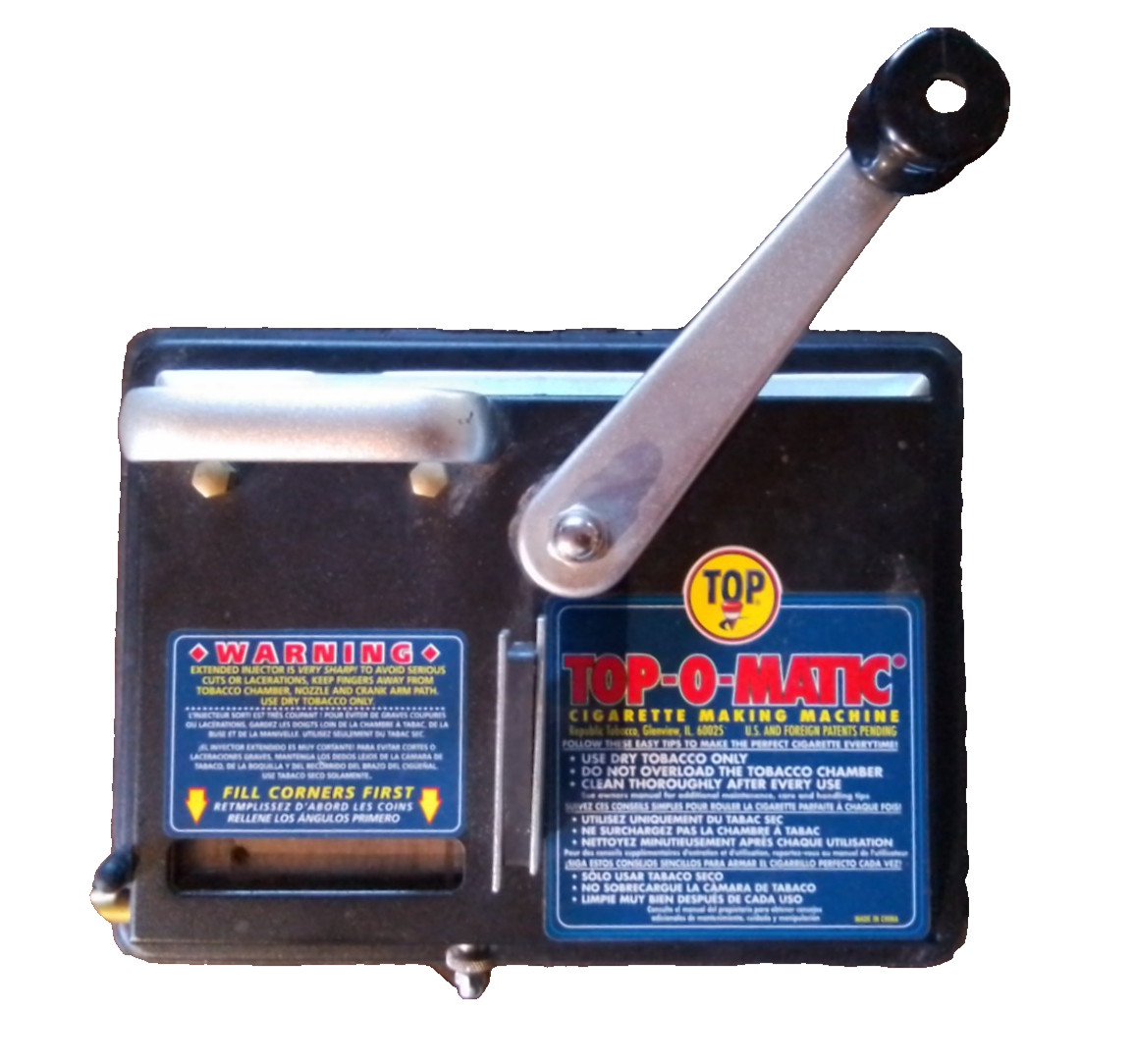 TOP-O- MATIC CIGARETTE ROLLING MACHINE ✨