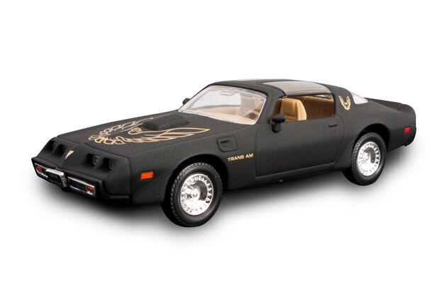 New  Road Signature 1/43 Scale Matte Black 1979 Pontiac Firebird Trans Am