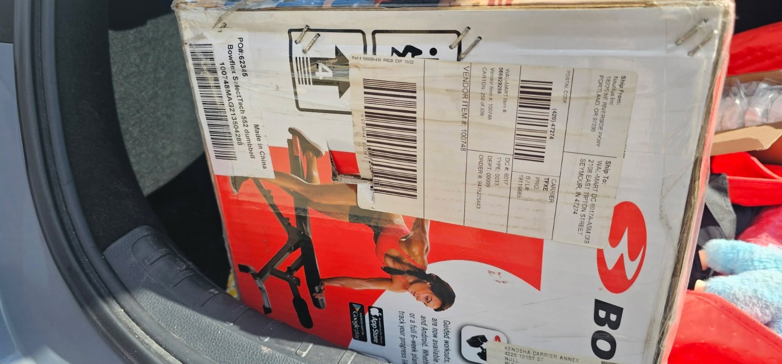 bowflex selecttech 552