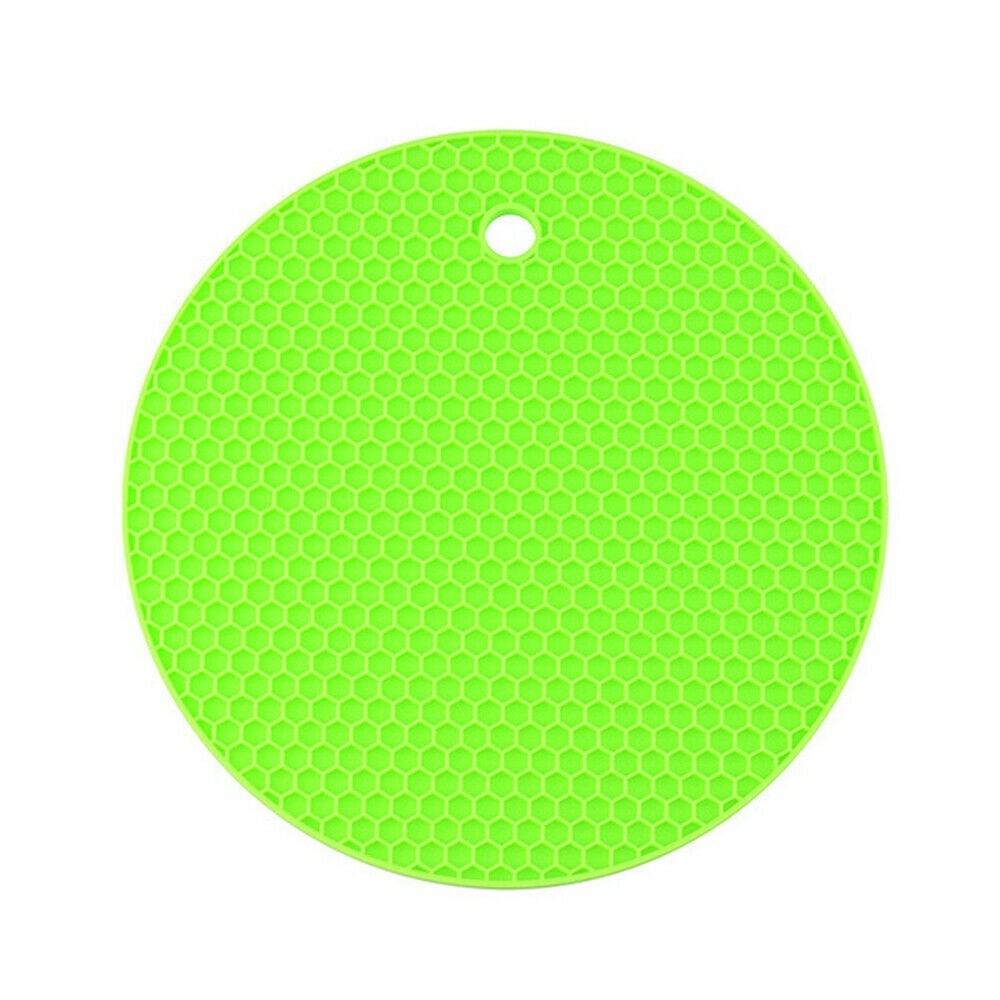 Heat Resistant Mat Green Home Kitchen Durable Multipurpose