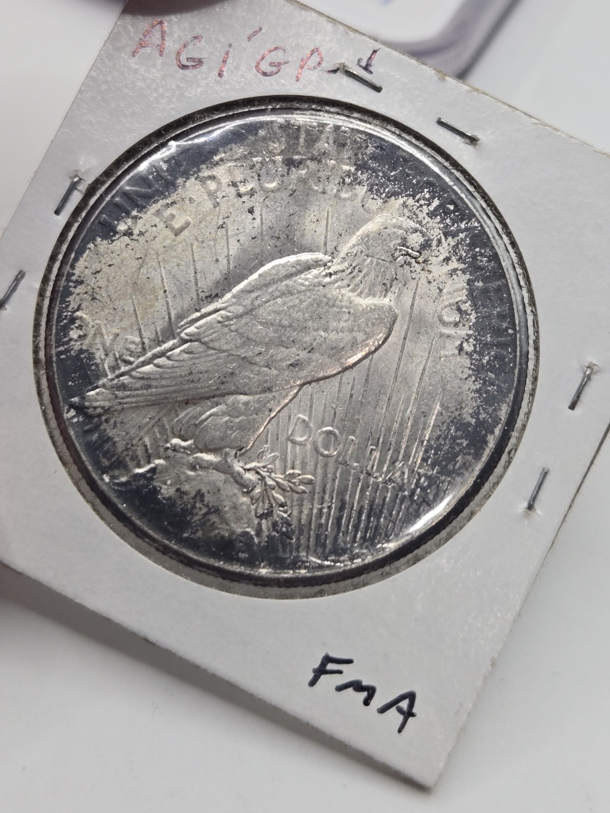 1923-S PEACE SILVER DOLLAR ☆ 1273 ☆ Very Nice Toning