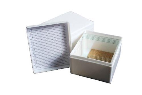 Plastic Slide Storage Box for 3" X 2" Slides, 25 Capacity