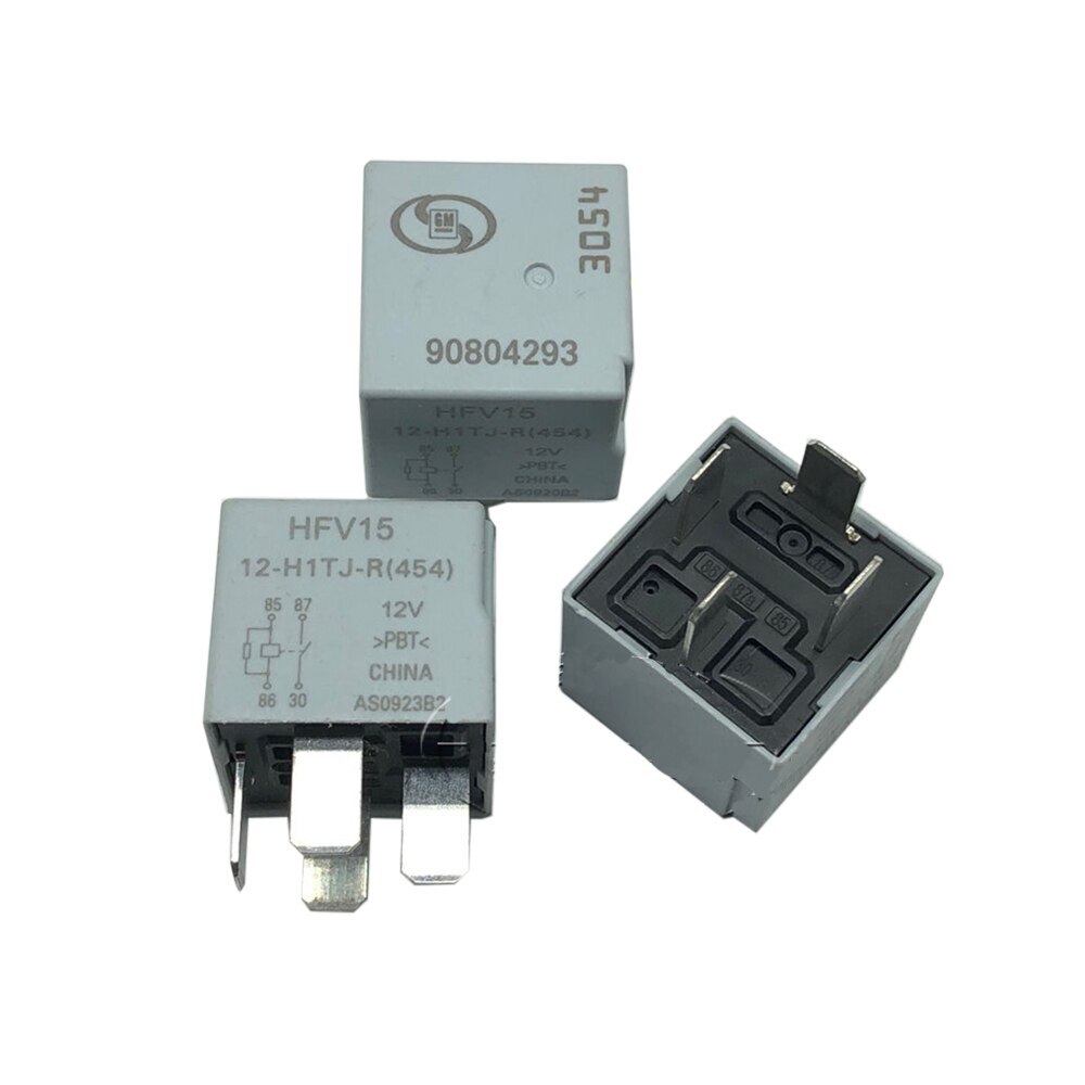 set of 5 90804293 12V 40A 4PIN  relay high quality