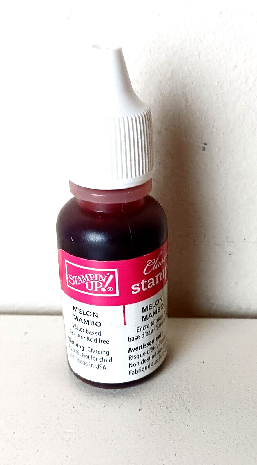 Stampin Up Mellon Mambo Ink Inker Bottle New