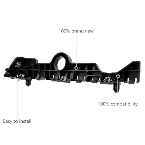 Front Bumper Cover Support Bracket Mount Passenger Right Side Passenger side