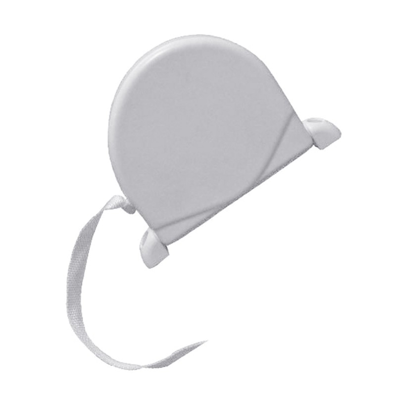 White Rolling Blinds Cord Winder with Webbing Strap Easy to Install Automatic