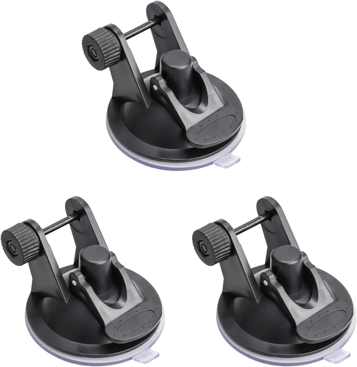 3 Pack Dash Cam Suction Mount Holder Car Camera GPS Suction Cup Stand