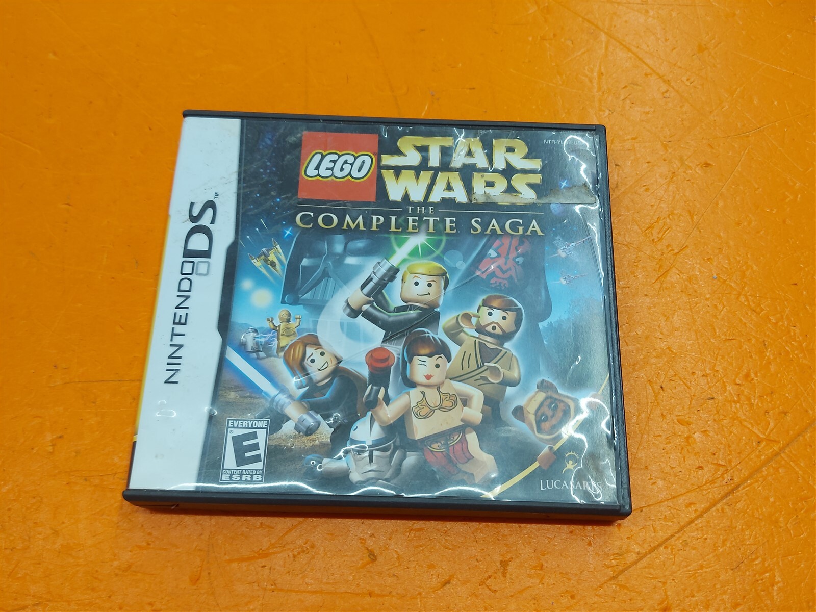 ⭐️⭐️⭐️⭐️⭐️ **EMPTY Game Case** Nintendo DS Lego Star Wars: The Complete Saga