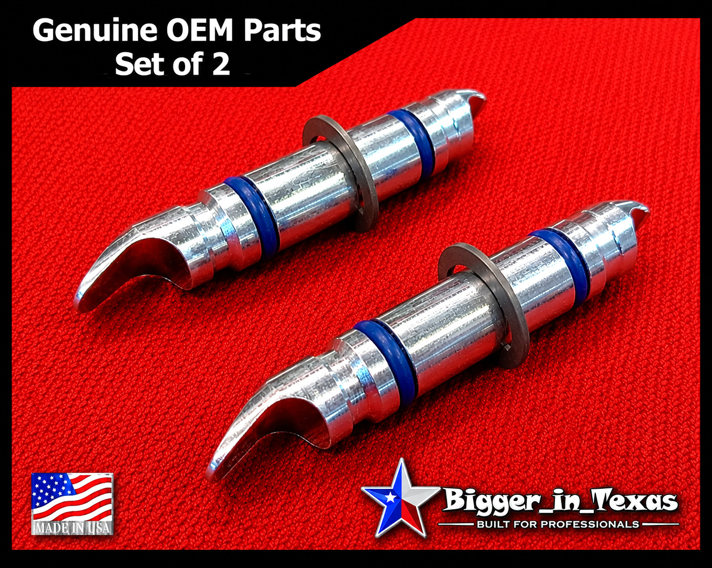 New! 2pcs OEM Hunter Alignment Wheel Clamp Reversible Rim Studs Pins 20-1898-1