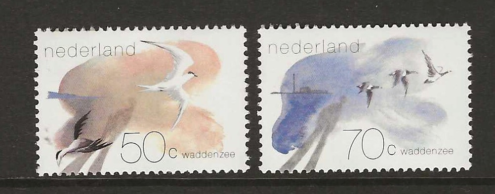 Netherlands 1982  BIRDS MNH   (a577)