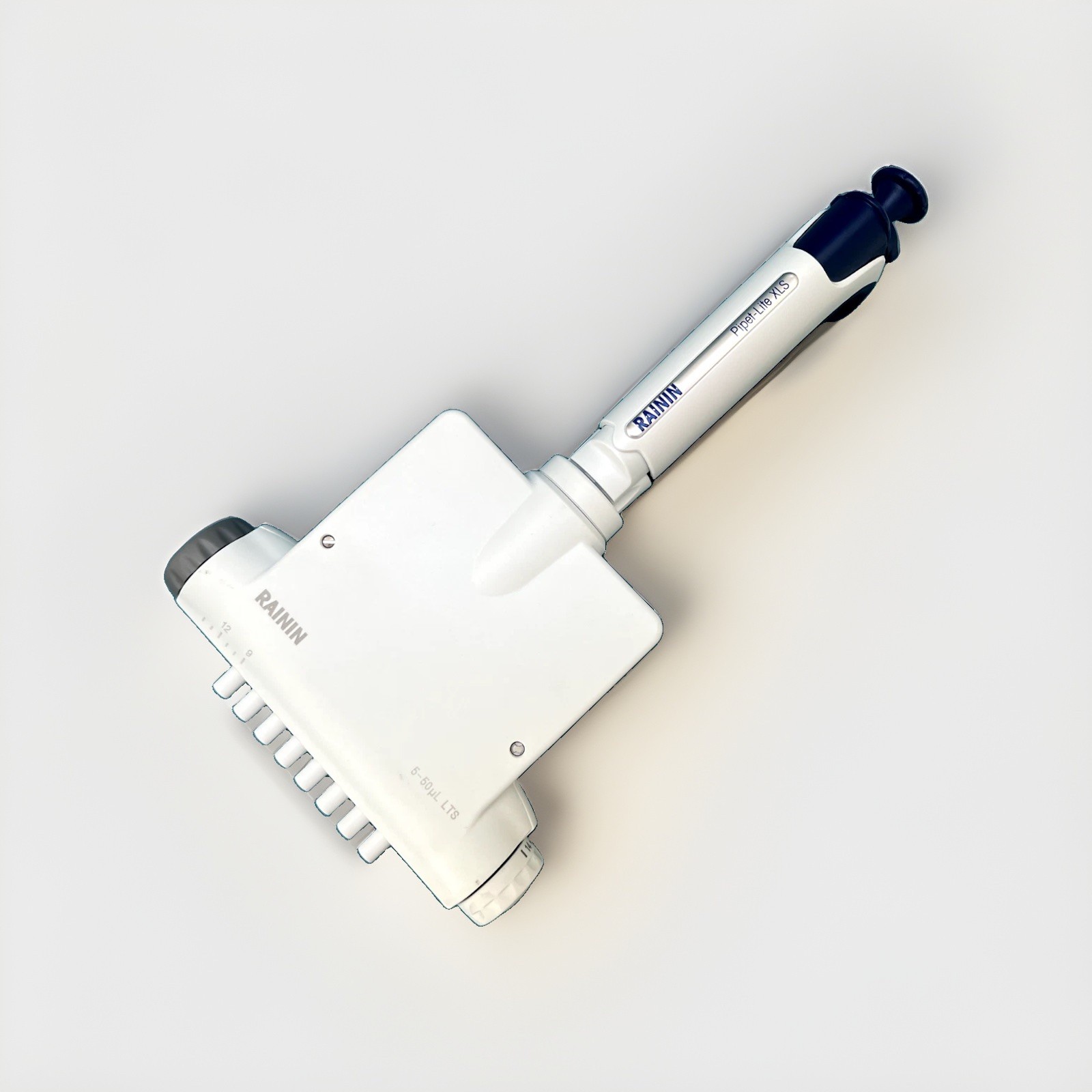 Rainin Pipet-Lite Adjustable Spacer 8 channel LA8-50XLS 5~50ul LTS Pipette