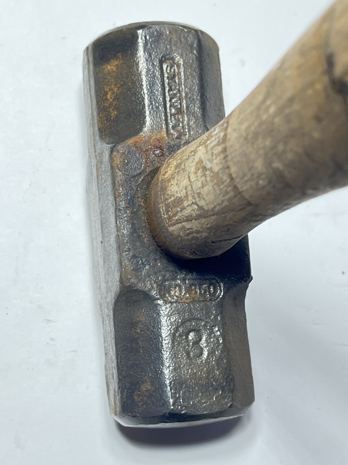Stanley No. 650 3 Lb. Blacksmith Sledgehammer Used