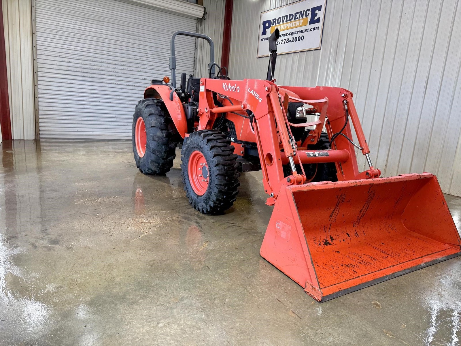 2022 KUBOTA M6060HD OROPS 4WD LOADER TRACTOR WITH LOADER
