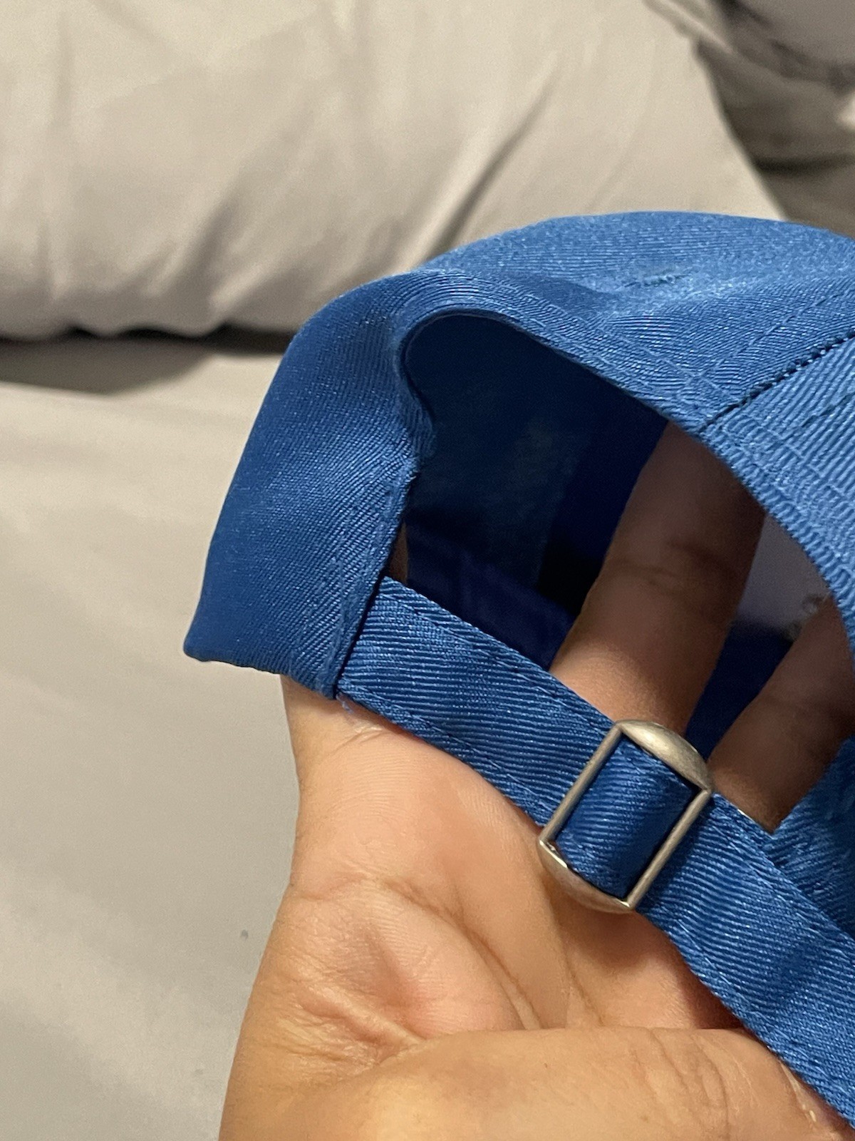 boys bleach baseball cap blue adjustable strap