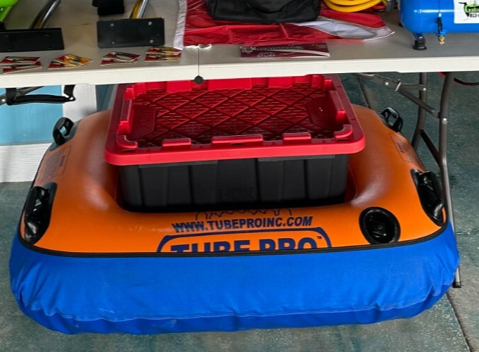 Hookah Diving Raft for SCUBA TANKS OR COMPRESSOR   PERFECT FOR LOBSTER DIVING