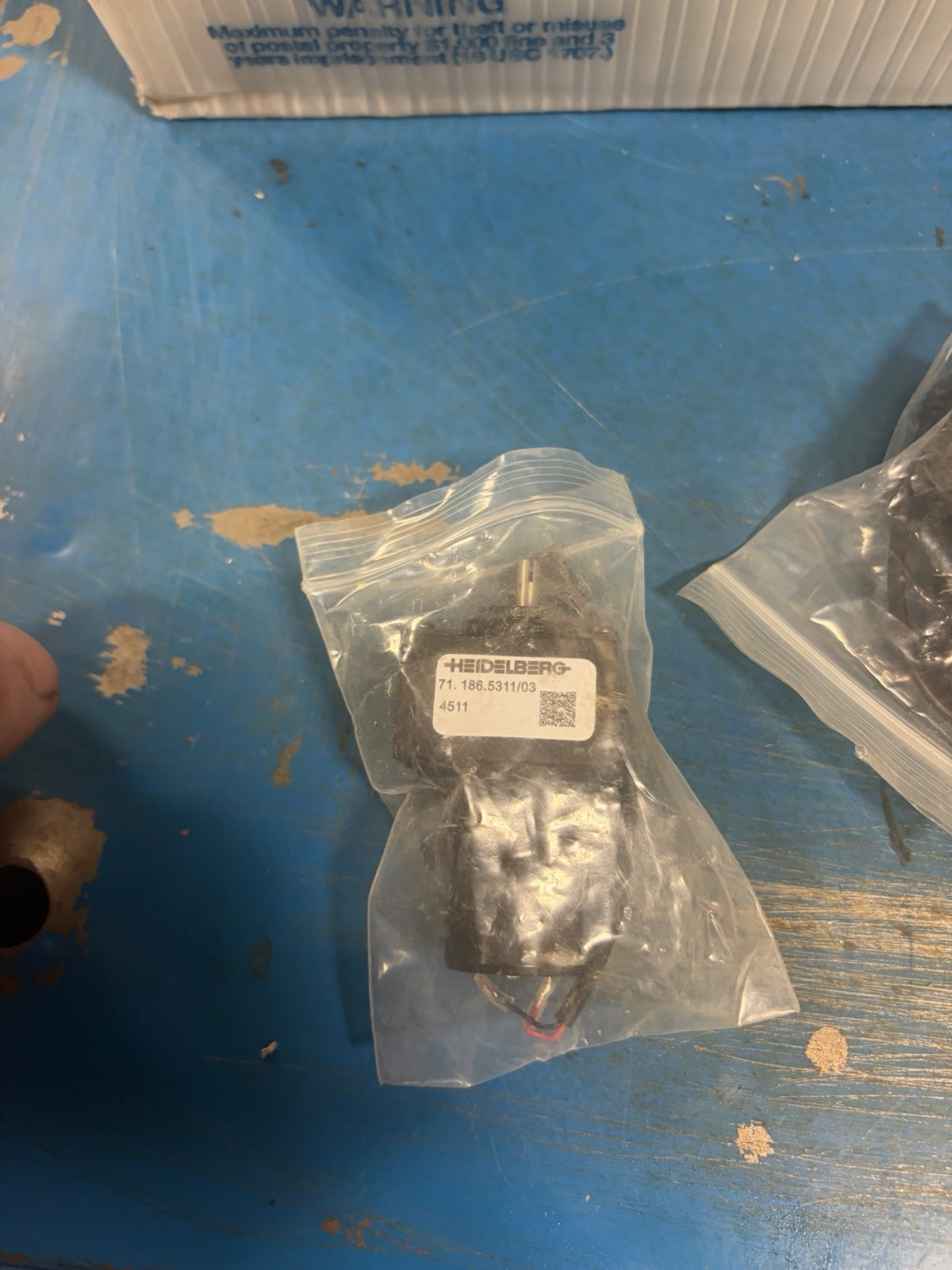 NEW NO BOX Hedelberg 71.186.5311/03 Ink key motor