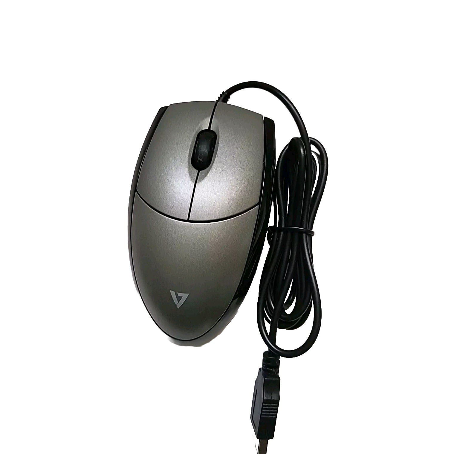 V7 Mouse USB Wired Optical MV3000010-5NC 3BTN Sliver / Black