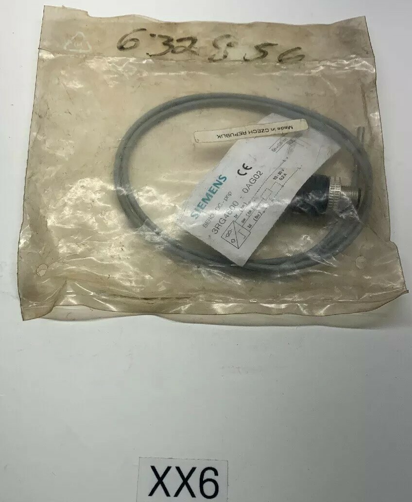New SIEMENS 3RG4600-0AG02 PROXIMITY SWITCH Warranty Fast Shipping