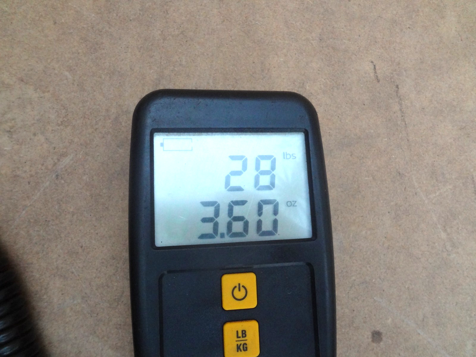 COMPUTE-A-CHARGE CCD110 Charging/Recovery Scale, 110 lb Max. Cap.